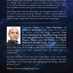 Retrograde Saturn - Part II 1