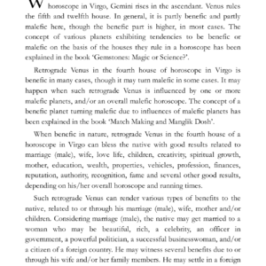 Retrograde Venus - Part II 5