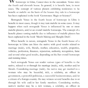 Retrograde Venus - Part II 7