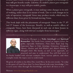 Retrograde Venus - Part III 1