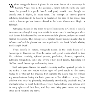 Retrograde Venus - Part IV 7