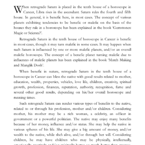 Retrograde Venus - Part IV 9