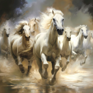VASTU SEVEN RUNNING HORSES