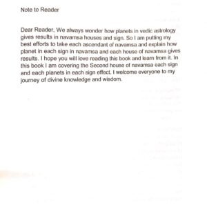 Second house of Navamsa 1