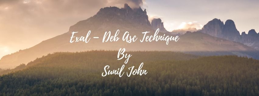 Exal – Deb Asc Technique By Sunil John