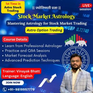 Astrology for Stock Market Trading by Vinayak Bhatt
