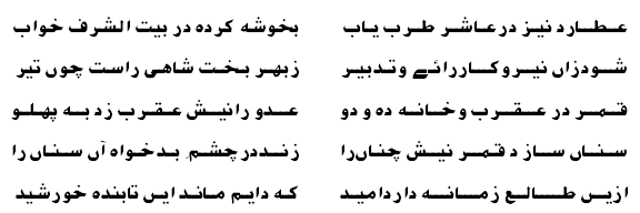 Astrological Poetry of Ameer Khusro 25