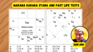 Marana Karaka Stana and Past Life Tests by Sunil John