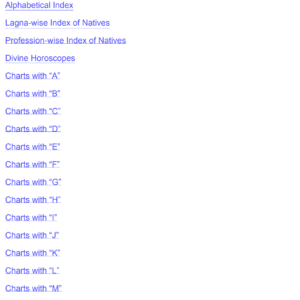 765 Notable Horoscopes 1