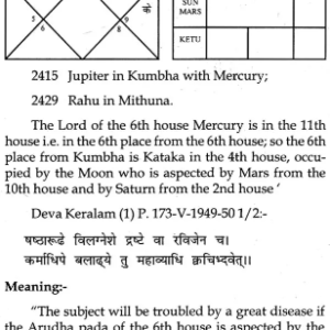 Arudha System of Prediction 7