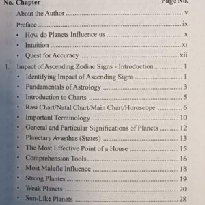 Impact of Ascending Zodiac Signs1