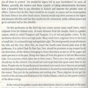 Kailash Mansarover Kailash-A Discovery of the Secrets of Existence of the Being 8