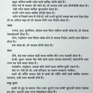 Sharir Sarvang Lakshan 6