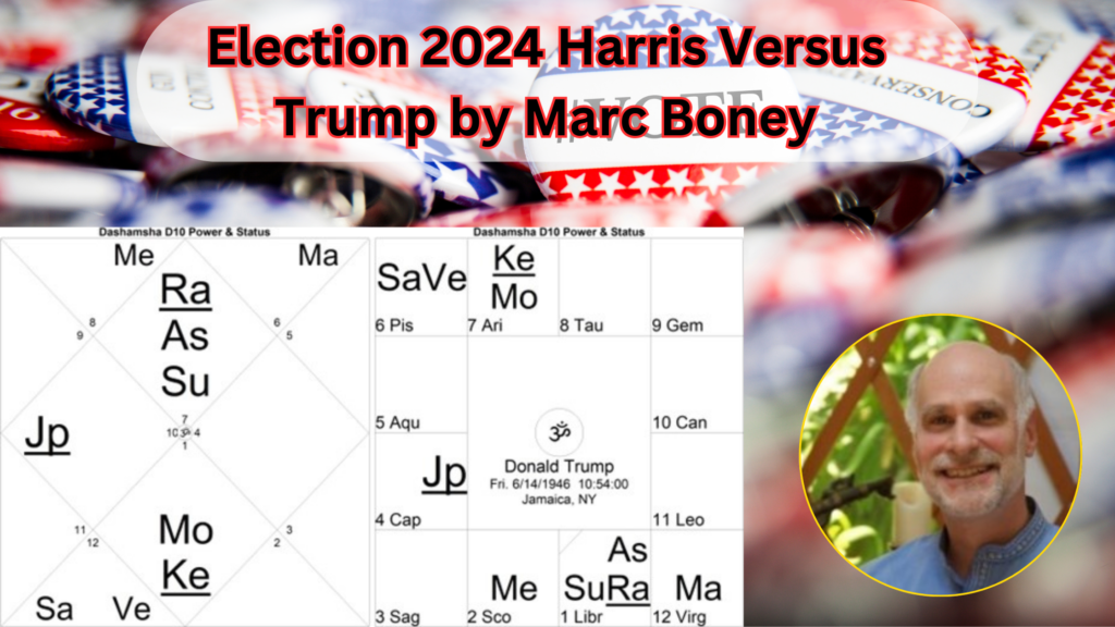 Election 2024 Harris Versus Trump by Marc Boney