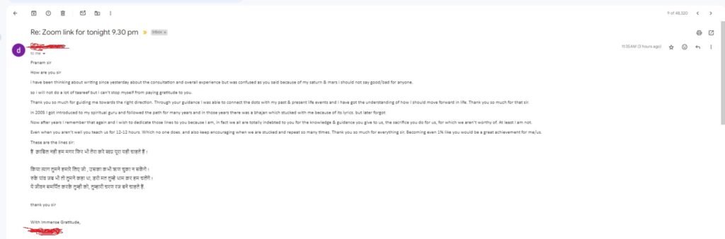 Sunil John Course Feedback 11