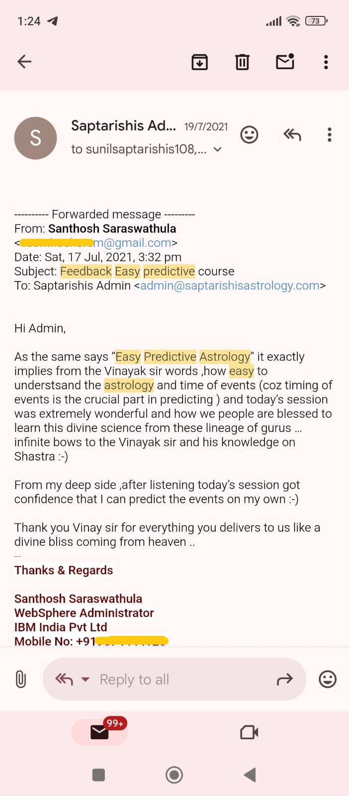 Review Vinayak Bhatt Easy Predictive Astrology