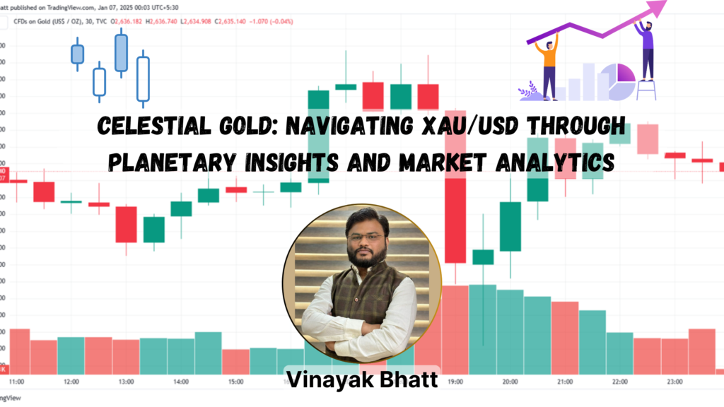 Celestial Gold Navigating XAUUSD Through Planetary Insights and Market Analytics