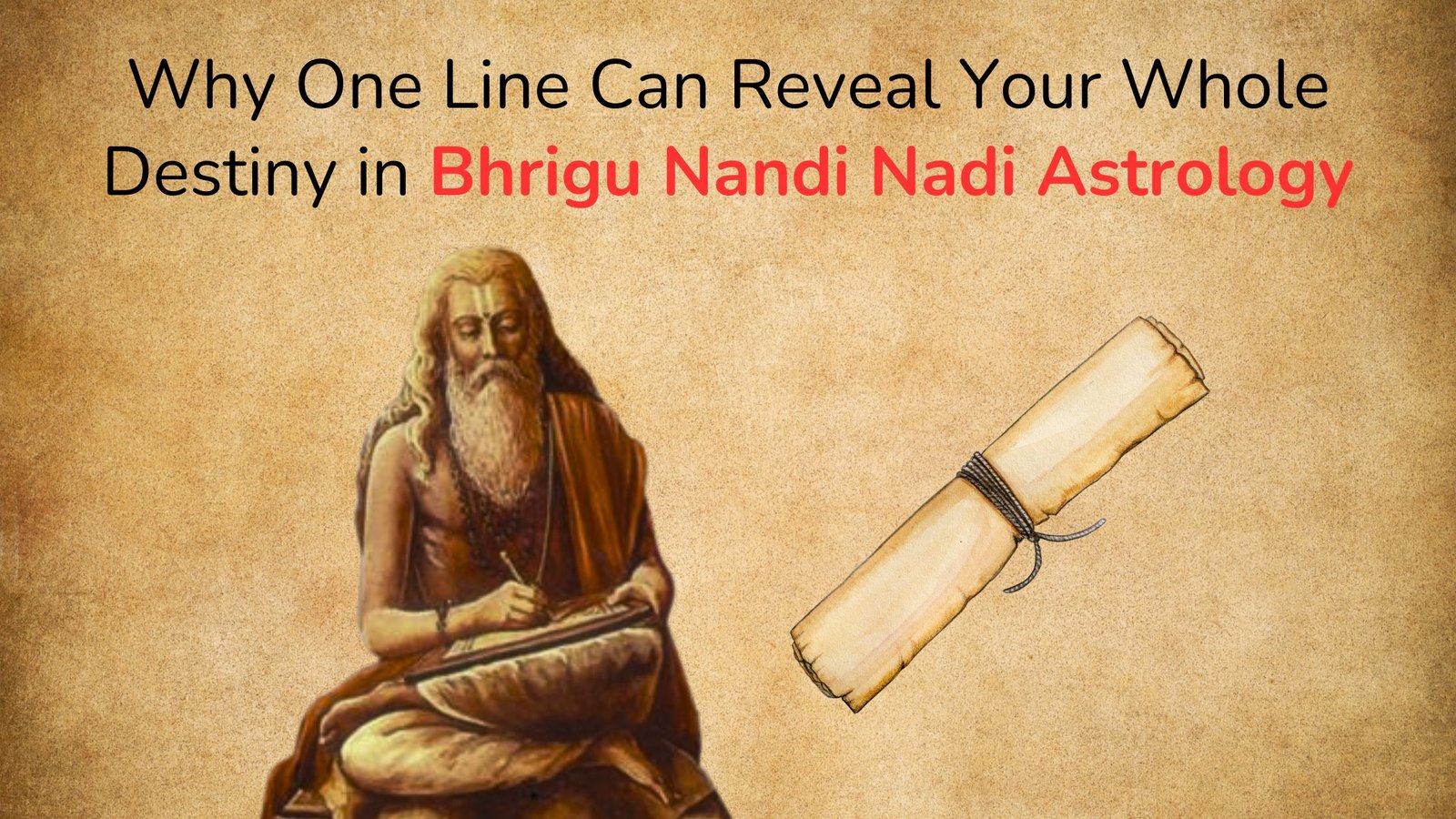 Why One Line Can Reveal Your Whole Destiny in Bhrigu Nandi Nadi Astrology