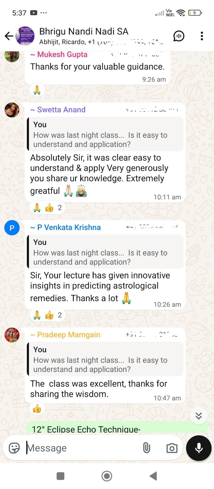 Vinayak Bhatt Course Review a1