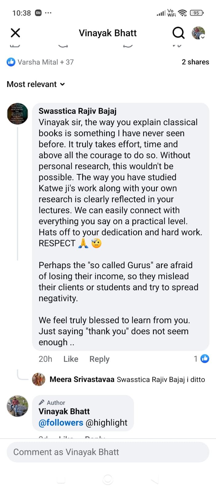 Vinayak Bhatt Course Review a5