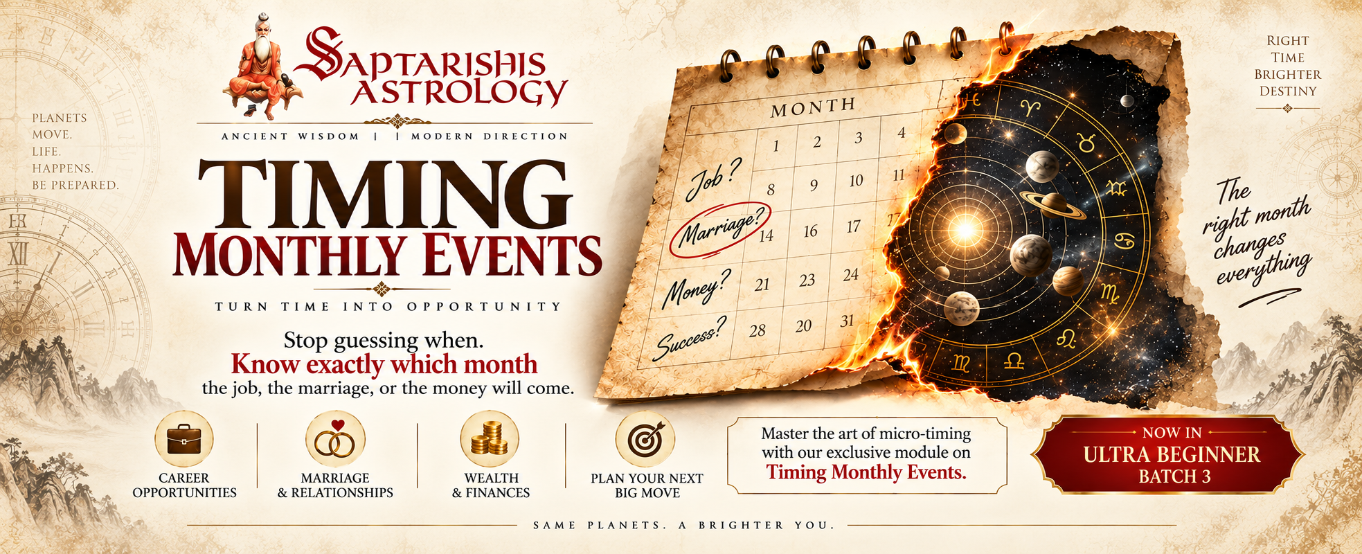 Monthly events